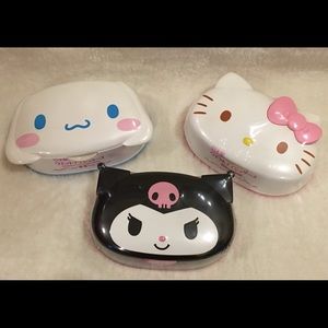 Sanrio Characters Wipes in Boxes Set of 3